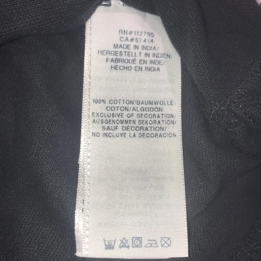 True Religion Mens Crafted With Pride Black Polo With Gold Tipping
